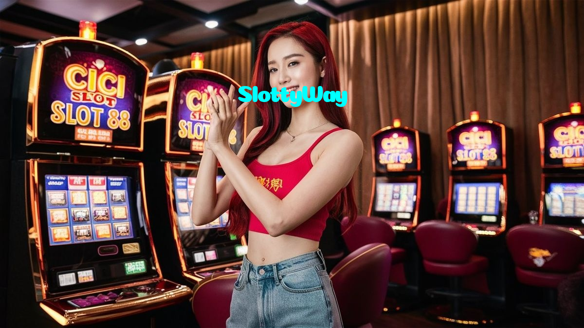 SlottyWay casino presented on mobile device in Pakistan with slots and live games